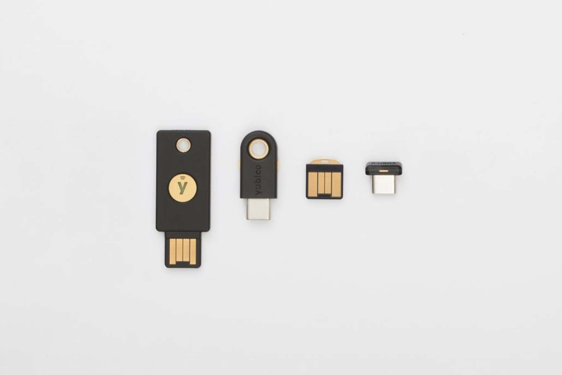 The Yubico Yubikey family of keys